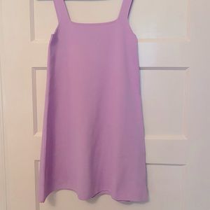 Zara lilac knit mini dress